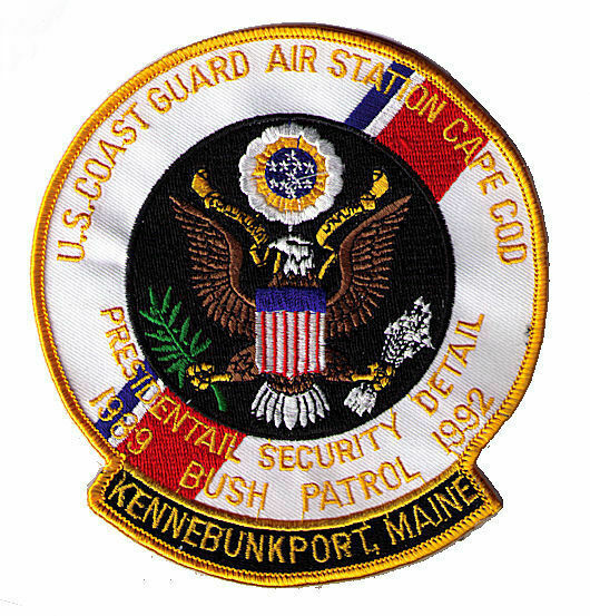 Air Sta Cape Cod Presidential Secuirty Detail ZBAG-W2487 USCG Coast Guard patch