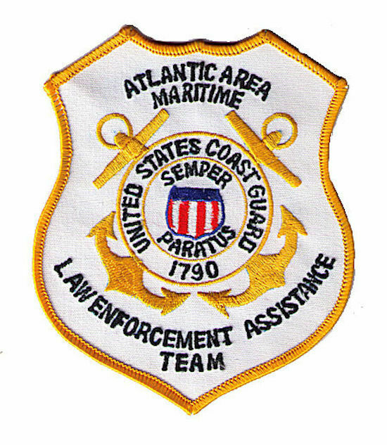 Atlantic Area Law Enforcement Assistance Team ZBAG-W2341 USCG Coast Guard patch