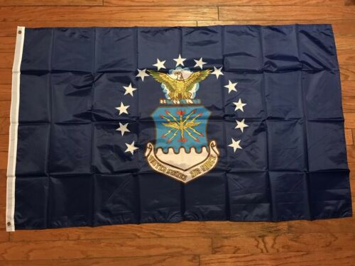 United States Air Force Blue Polyester Flag w/ Brass Grommets 3' x 5' New