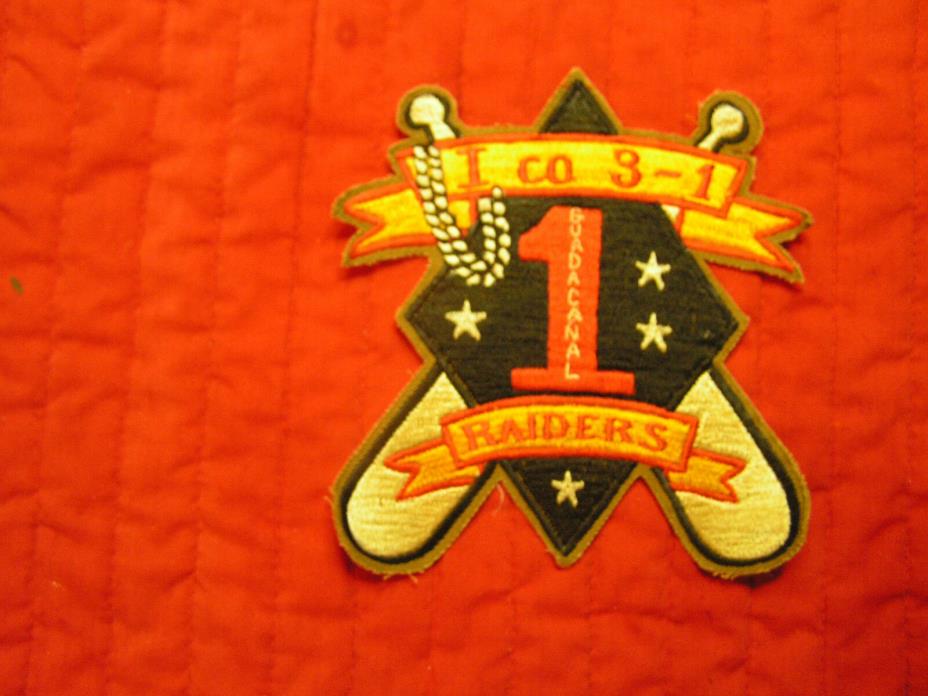 I Company, 3rd Battalion, 1st Marines RAIDERS, VIETNAM,  MARINE CORPS