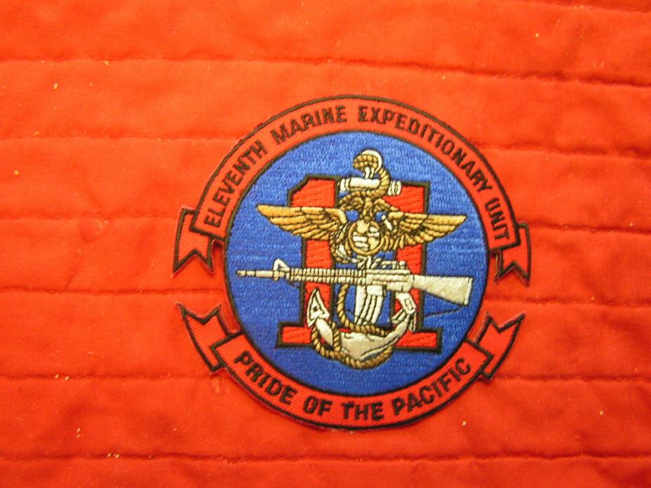 ELEVENTH MARINE EXPEDITIONARY UNIT PRIDE OF  THE  PACIFIC.PATCH