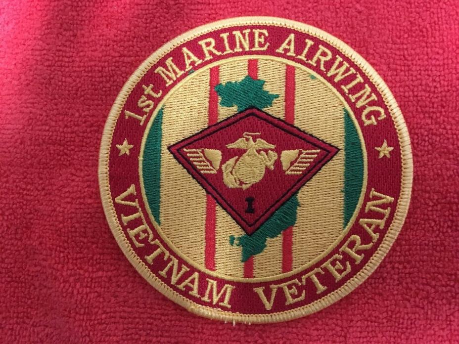 1ST MARINE AIR WING USMC VIETNAM VETERAN PATCH