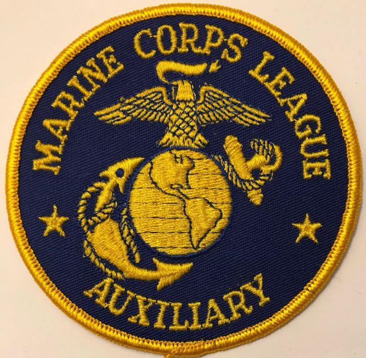 Auxiliary US Marine Corps League Patch