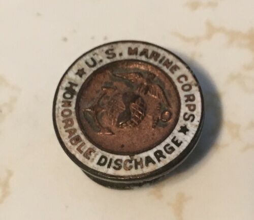 US Marines Honorable Discharge Cuff Link