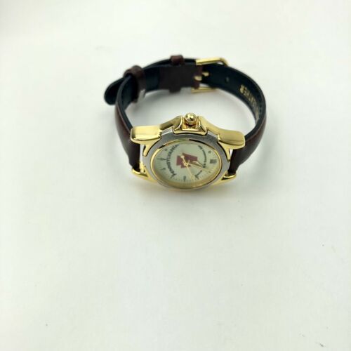 Pennsylvania Army National Guard Watch Women Two Tone Leather Band Date