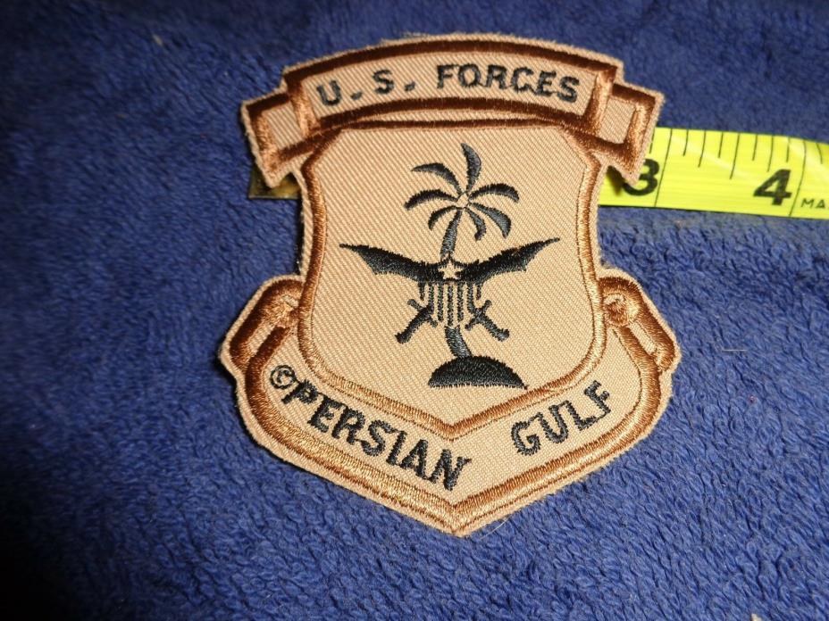 EMBROIDERED PATCH   DESERT STORM  US Forces Persian Gulf Patch L301
