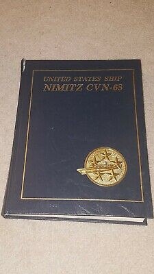 VINTAGE USS NIMITZ NAVY UNITED STATES SHIP NIMITZ CVN-68 CVN 1980-82 1982 BOOK