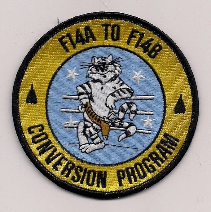 USN F-14A TO F14B TOMCAT CONVERSION PROGRAM patch