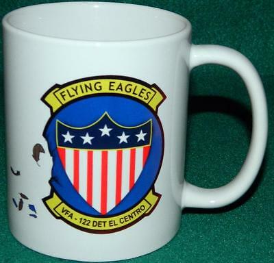 U.S. NAVY FLYING EAGLES VFA-122 DET EL CENTRO COFFEE CUP / MUG
