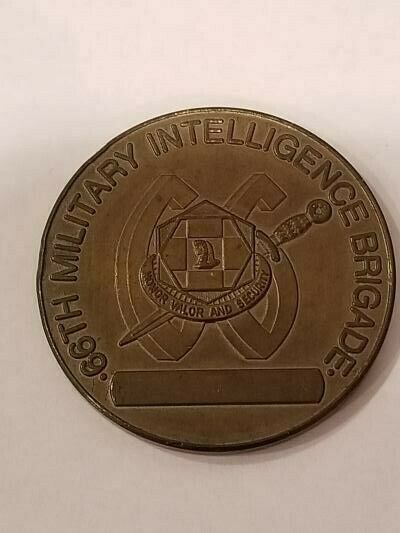 US ARMY 66th MILITARY INTELLIGENCE BRIGADE CHALLENGE COIN - MINT - FREE SHIPPING