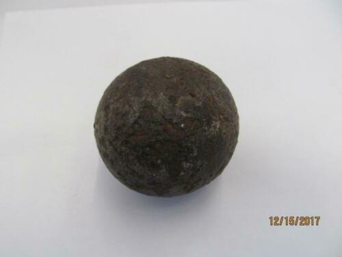 Vintage Iron Cannon Ball - Possibly Civil War Era  2.2