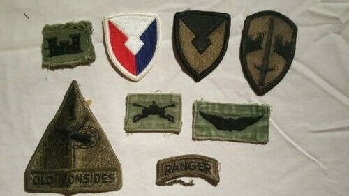 Lot of Vintage Military Patches