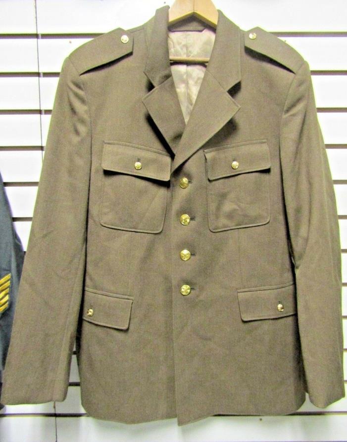 Vintage Czech Republic Army Dress Uniform Coat