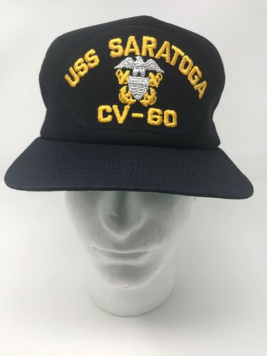 USS SARATOGA CV-60 Official U.S Military Ball Cap