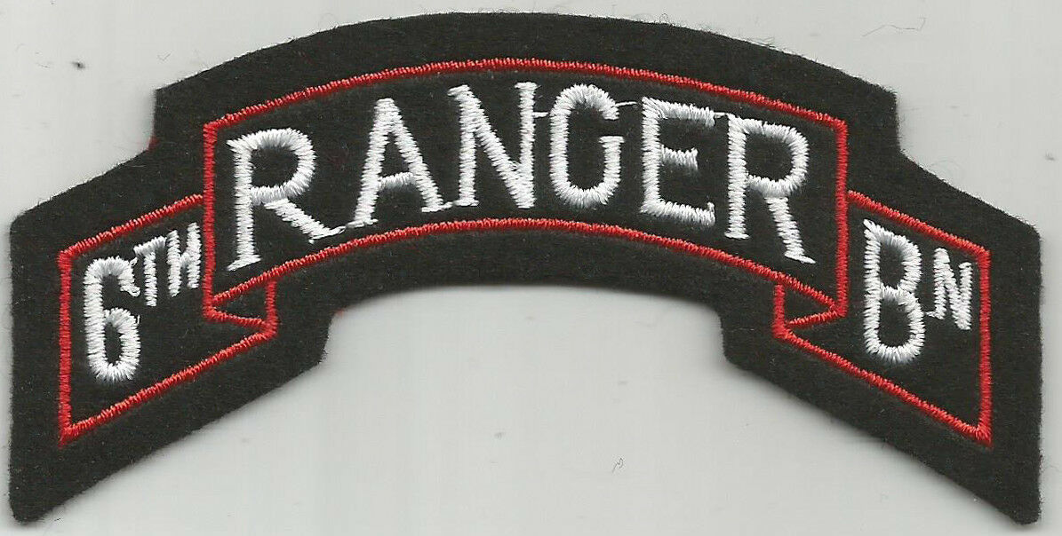 US Army 6th Ranger BN Scroll Patch