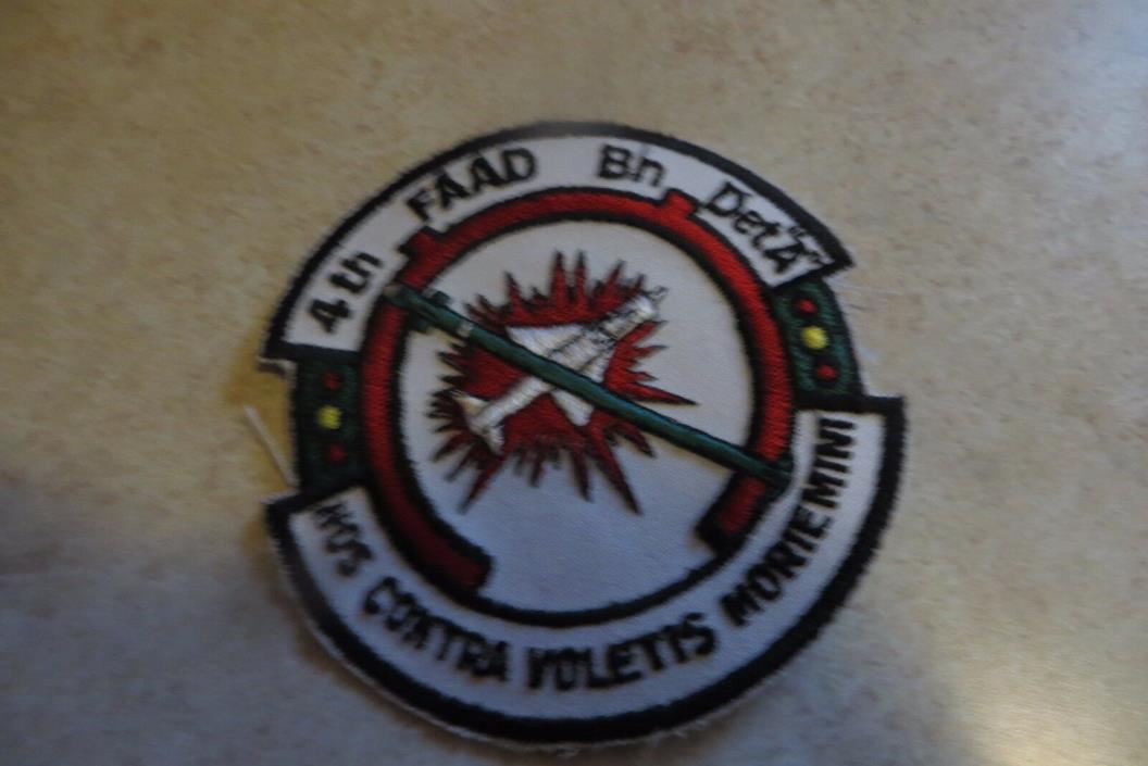 4TH FAAD Bn Det 