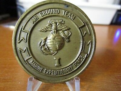 Marine Expeditionary Force I Air Ground Team USMC Challenge Coin #3217