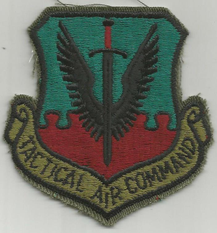 USAF Tactical Air Command (TAC) Subdued Patch - NOS