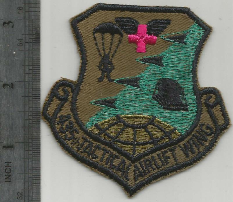 USAF 435th Tactical Airlift Wing (435TAW) Subdued Patch - NOS