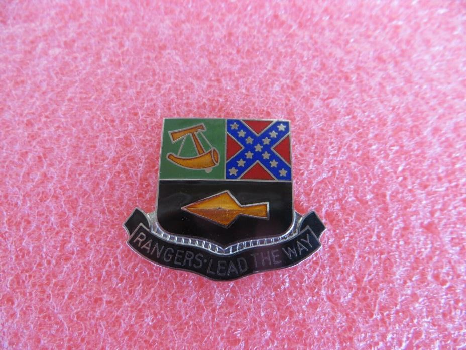 US Army Rangers Lead the Way Crest Pin New