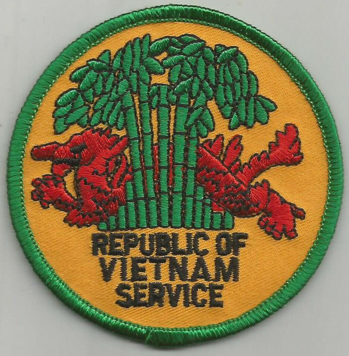 US Military Vietnam Service Patch (Republic of Vietnam Service)
