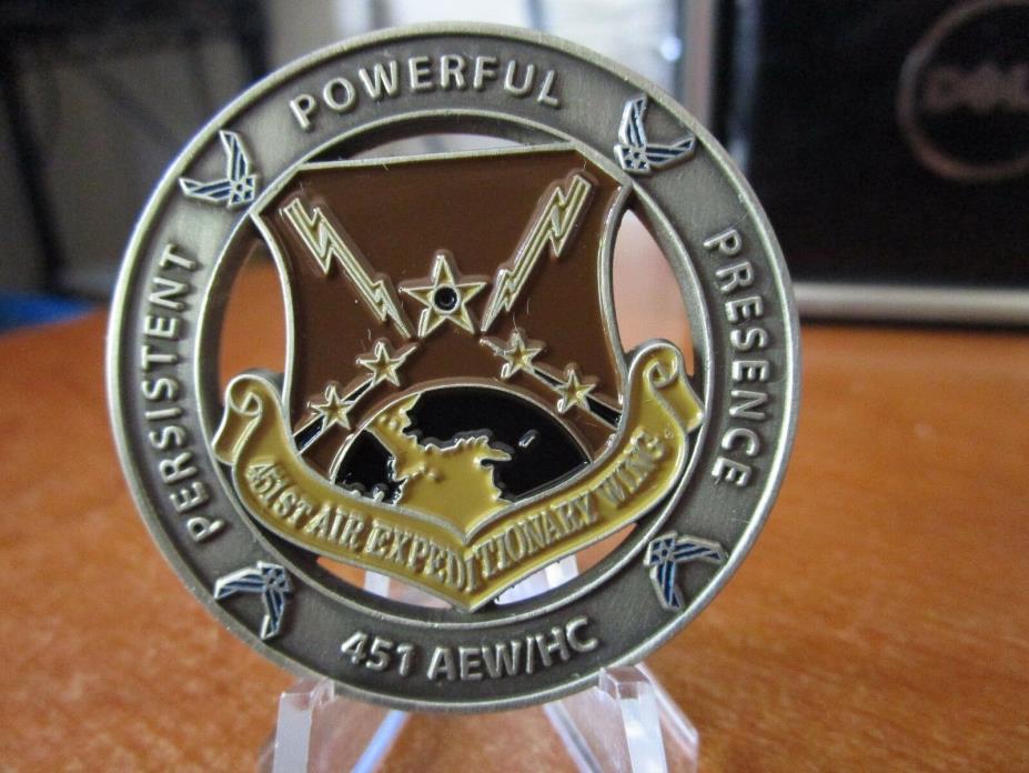 451 AEW 451st Air Expeditionary Wing Chaplain Corps USAF Challenge Coin #4469