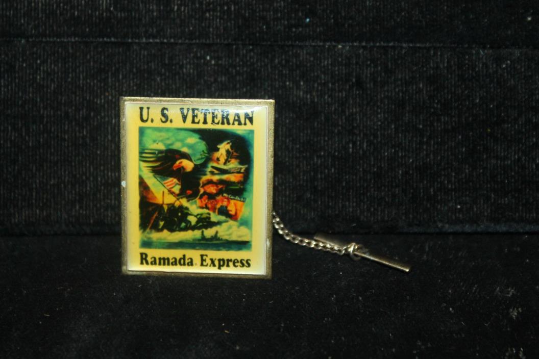 US Veteran Ramada Express Enamel Pin Tie Tack Free US Ship