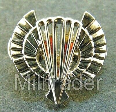 Norwegian Parachute Airborne Ranger Qualification Badge (Polished Silver) Small