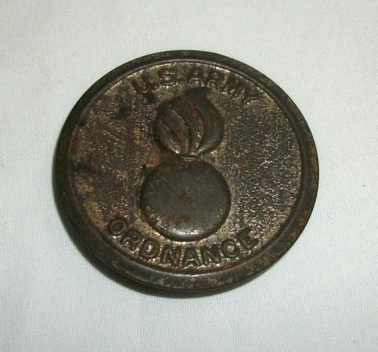 Vintage Thin Tin U.S.Army Ordnance Pin Insignia
