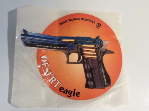 Vintage, Desert Eagle, Israel Military Industries, Di-Cut, Sticker, FREE SHIP