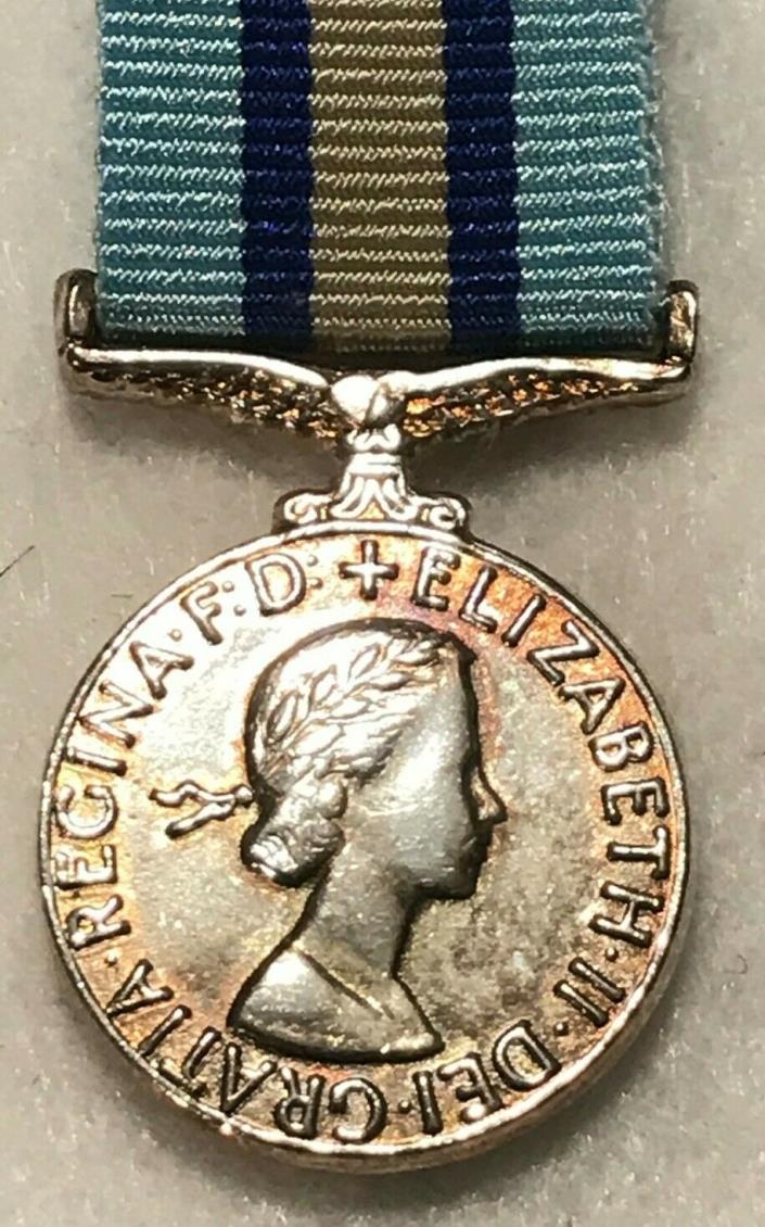 El II, Royal Observer Corps Medal, MINIATURE