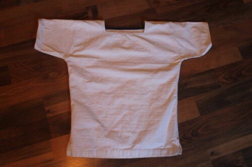 Vintage U.S. United States Navy Mens White Short Sleeve Shirt Top