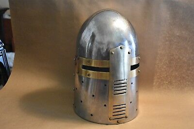 MEDIEVAL  HELMET    Medieval  Armor   SUGAR LOAF HELMET   adult size