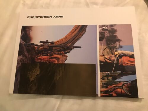 2019 Christensen Arms Product Guide Catalog Shot Show Las Vegas, NV 2019