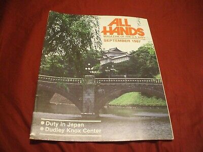 ALL HANDS NAVY/NAVAL/MILITARY Magazine - September 1987 - #2