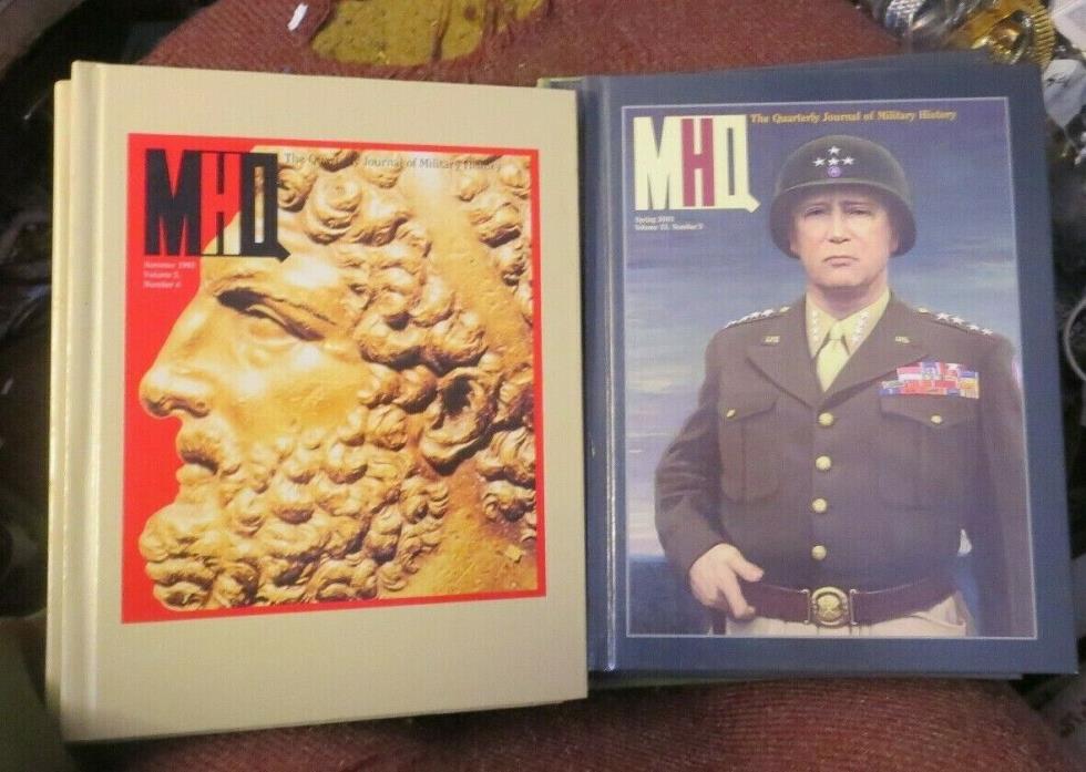MHQ Quarterly Journal of Military History  Vol 5-13  HARDCOVER 27 Books
