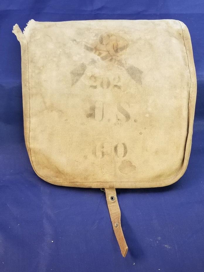 Span-AM/WWI US Army Haversack with Regiment Mark