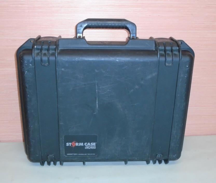 Black Hardigg iM2400 Rigid Molded Plastic Storage Case Box Pelican