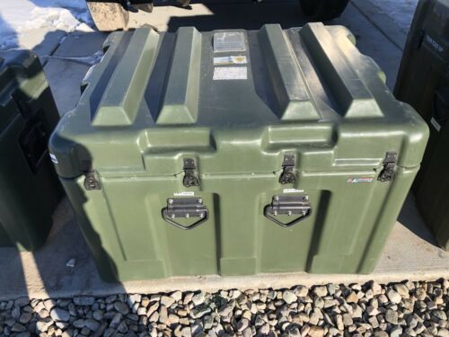 4 Pelican Hardigg Transport Case 23 X 33x 27 Military Surplus Shipping Container