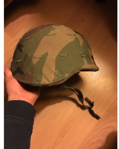 Vintage US Army 1995-1996 Military Combat Helmet PASGT Unicorn Camo