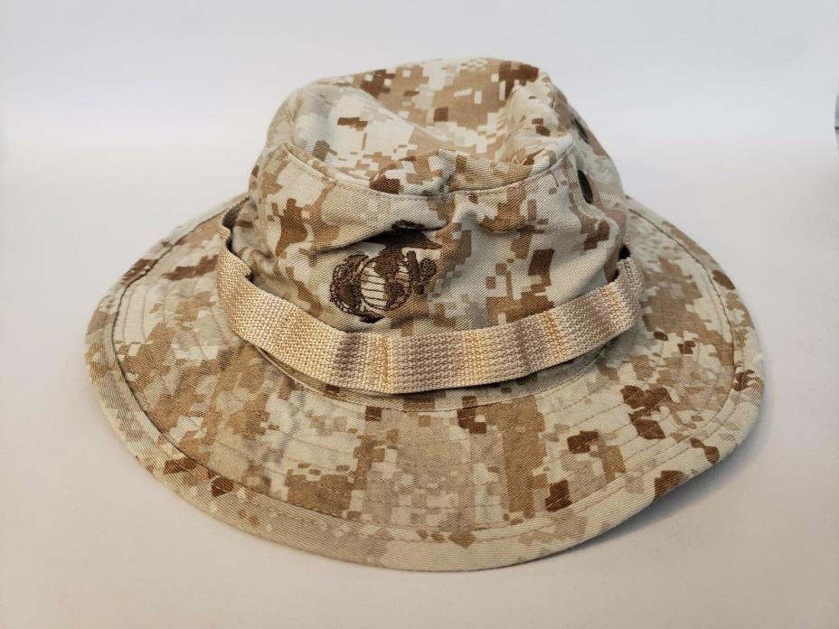 USMC US Marine Corps Desert Boonie MARPAT Utility Cover Field Cap Hat Camo