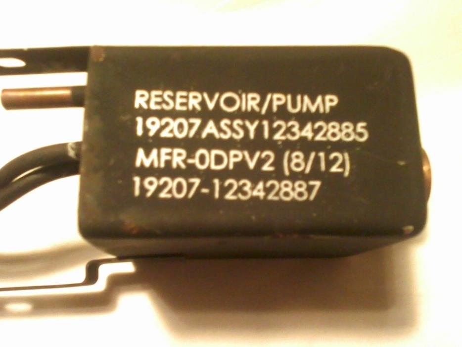 HMMWV HUMVEE WASHER PUMP NSN 2540-01-385-9031 PART #12342887 NEW MIL. SURPLUS