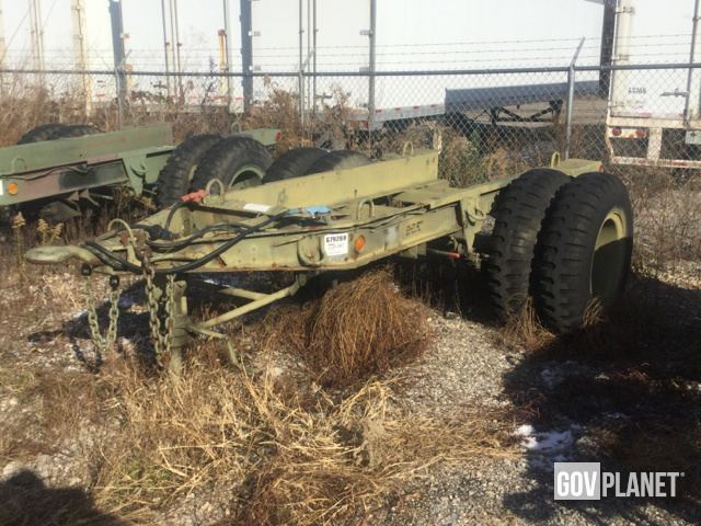 Military Trailer Chassis Trailer Generator M200A1 2 1/2 ton