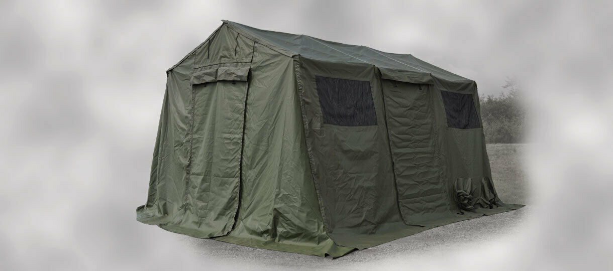 Military HDT Base-X Model 203 Expedition Shelter Tent & Liner Set Olive New!