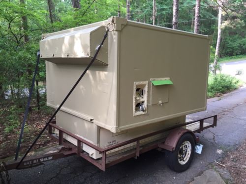 S250/g Military Shelter Truck Camper Bug-Out Tactical Bunker Hunting Micro Cabin