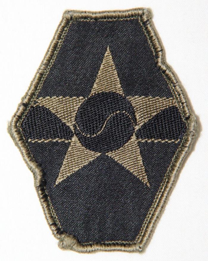 ORIGINAL U.S. ARMY, KOREAN THEATER MADE, COMBINED FIELD ARMY ROK U.S. PATCH