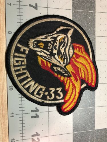 USN FIGHTING VF-33 TARSIERS NAVY FIGHTER SQUADRON PATCH (23)