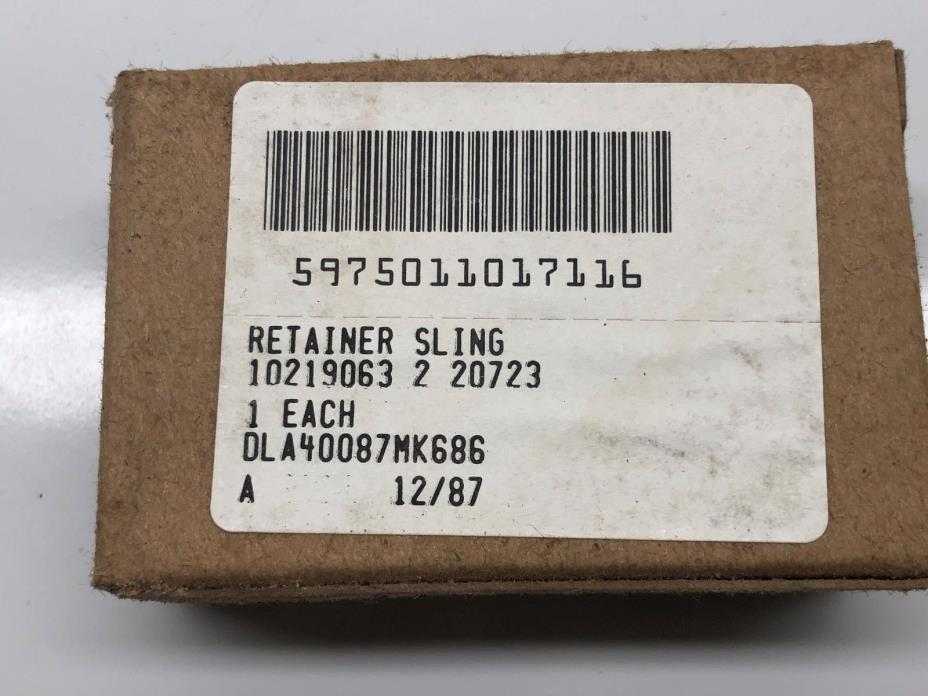 LOT OF 5 MILITARY SLING RETAINERS
