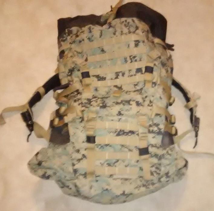 USMC Gen II MARPAT ILBE Main Pack with Lid/Dust Cover and Belt, Surplus 1712172K