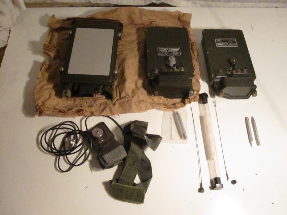 TRS-2 PEWS Platoon Early Warning system receiver and 2 sensors MISMATCHED